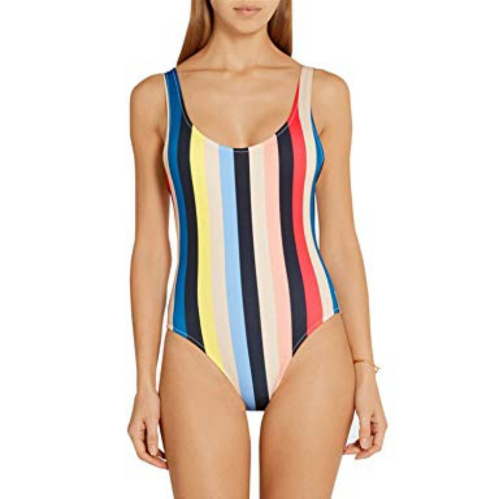 Colorful stripped swimsuit - Size S